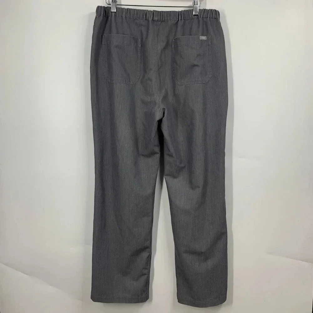 Figs‎ Men's Pisco Basic Scrub Elastics Drawstring Slim Pants Size L